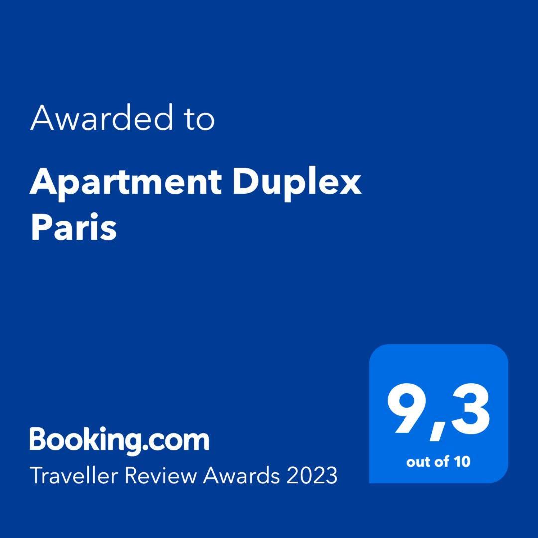 Apartment Duplex Paris Exterior foto