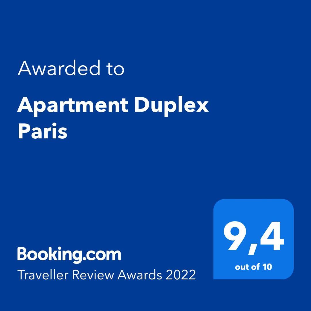 Apartment Duplex Paris Exterior foto